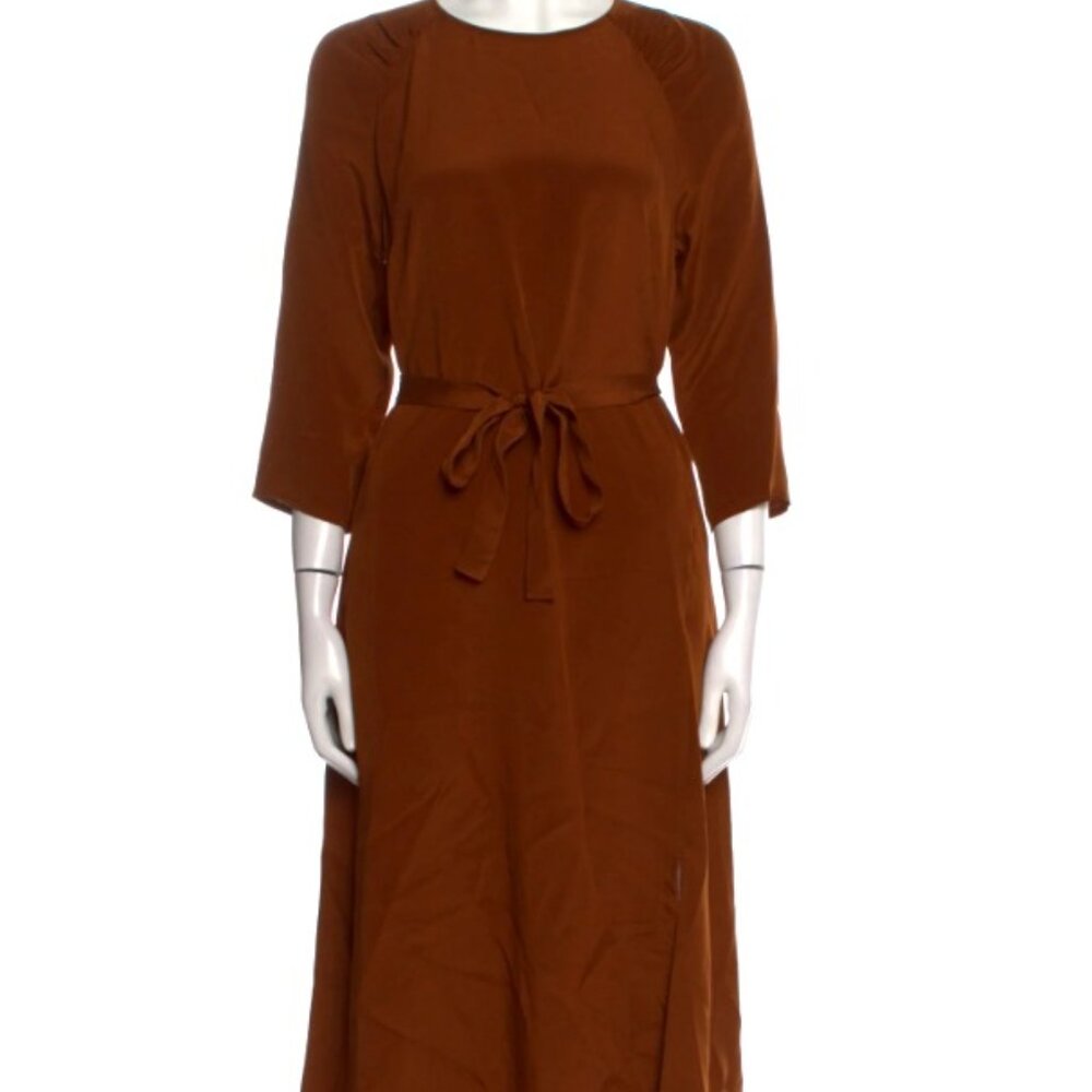 Cuyana Rust Maxi Dress